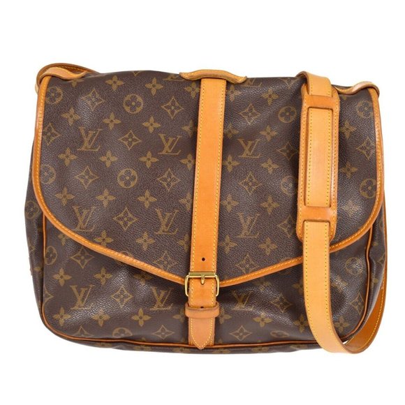 Louis Vuitton Saumur 35 Messenger Shoulder Bag Monogram - Picture 1 of 12